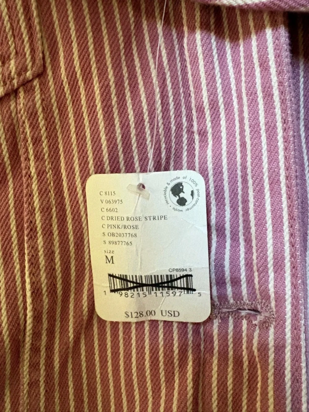 NWT Free People We The Free Opal Swing Railroad Jacket Size Medium - Picture 9 of 16